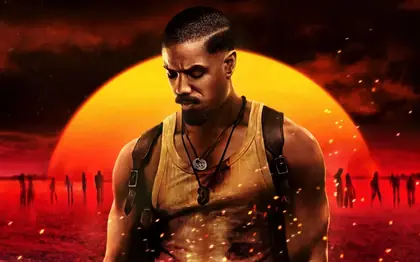 Arte ilustrativa de filme de ação
